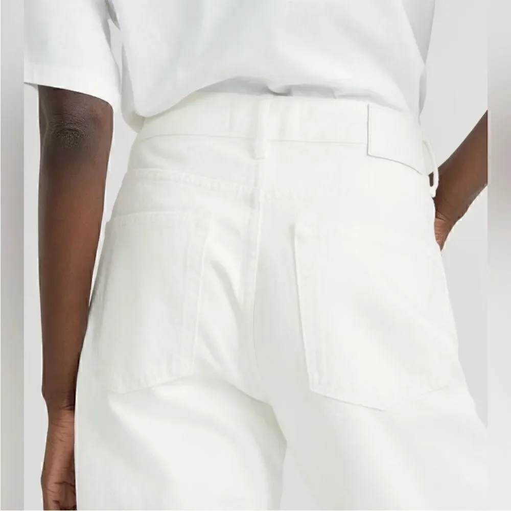 NWT Everlane Organic Cotton The '90s Cheeky® Jean in Bone Size 24